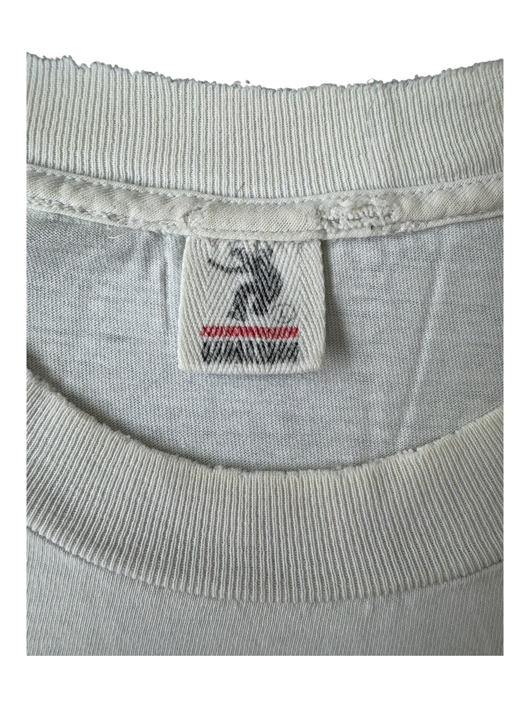 Union 90s Iron Man Starks White T-Shirt Size Large