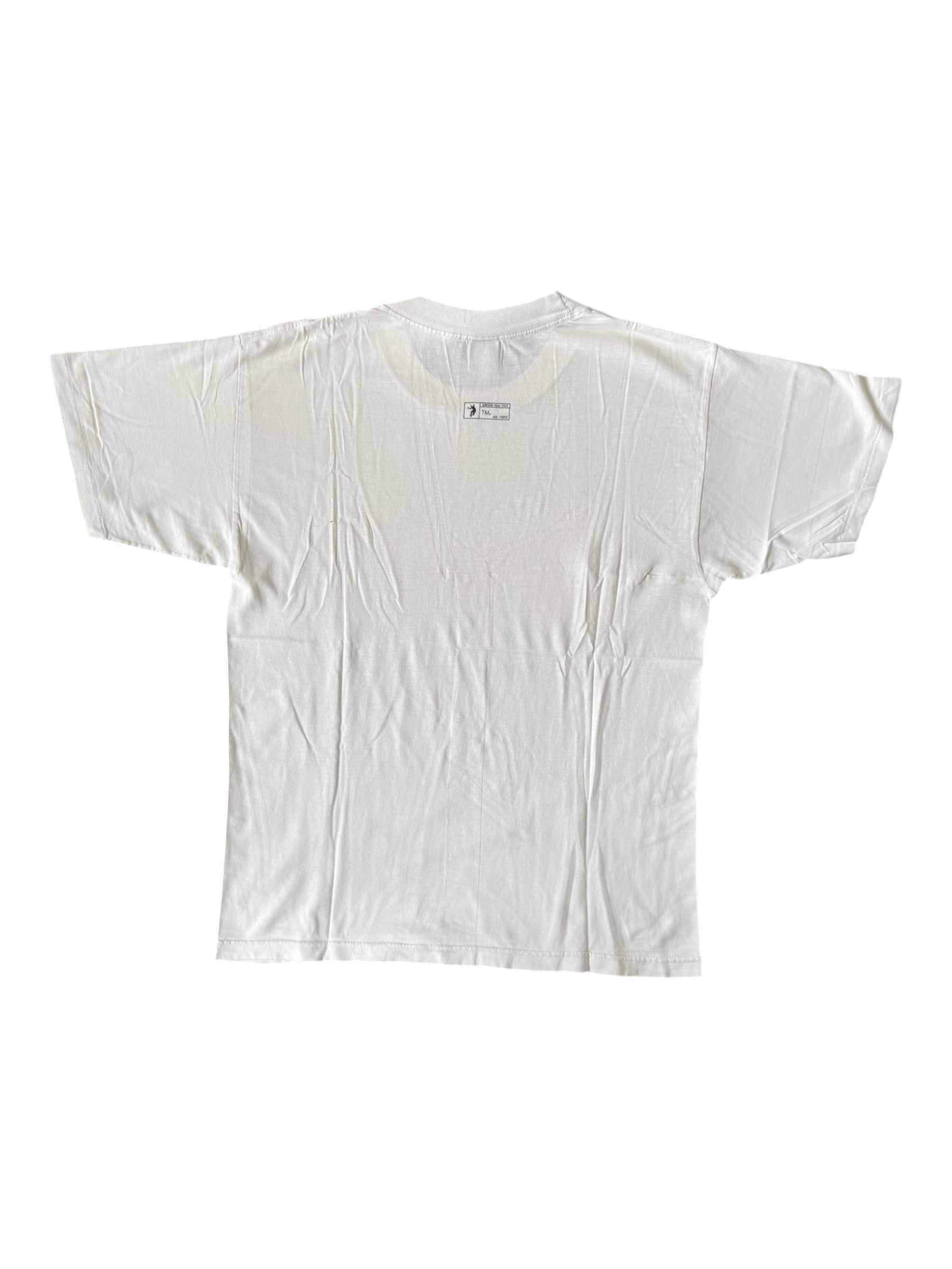 Union 90s Iron Man Starks White T-Shirt Size Large