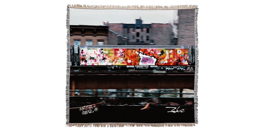 Futura x Martha Cooper Crash Blanket